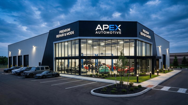 萝莉塔修车改装门店